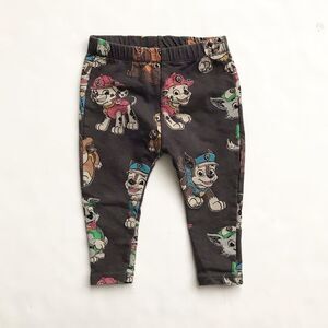 Zara paw patrol leggings EUC 12-18 months
